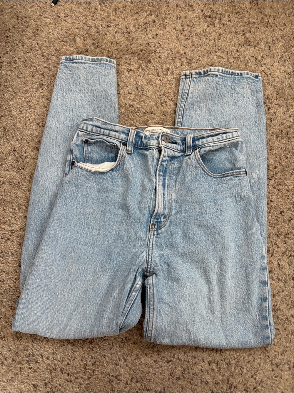 Abercrombie & Fitch 90’s Straight Ultra High Rise